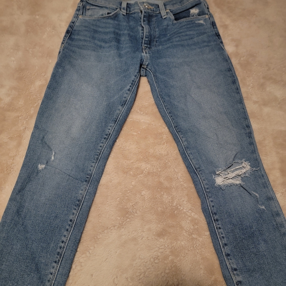 Hudson Jeans Women's Straight Leg Light Blue Denim